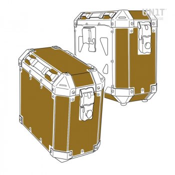 Schutzaufkleber für Atlas-Taschen aus Aluminium AL2 (47L + 41L)