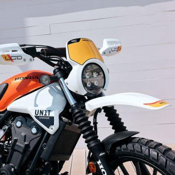 Aufkleber für ein Paar Honda CL-Tankseitenteile