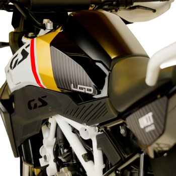 Schwarze Schutzaufkleber für die originale BMW R12 G/S Seitenverkleidung