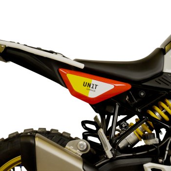 Schwarze Schutzaufkleber für die originale BMW R12 G/S Seitenverkleidung