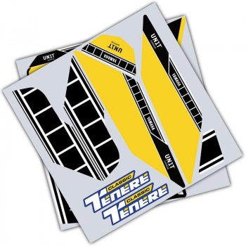 Yamaha Ténéré 700 Classic Icon Blue Aufkleber