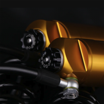 Öhlins S36HR1C1 Blackline 310,5 mm H.D. Touring Stoßdämpfer FLH/FLT (2014-2024)