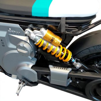 Öhlins Hinterradstoßdämpfer BMW CE02, S36PR1C1L (+ 12mm, hohe Version)