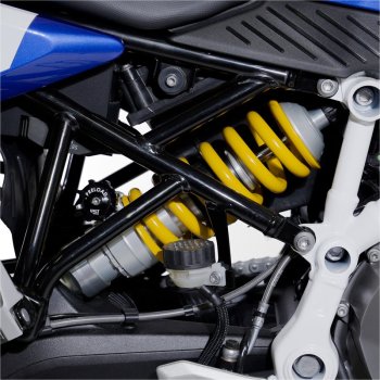 Öhlins S46DR1B Stoßdämpfer hinten, BMW F450GS ab 2026 (hohe Ausführung +20 mm)