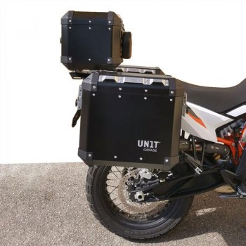 Atlas Topcase aus Aluminium 36L + Platte mit Halterung KTM 890 ADV