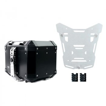 Atlas Aluminium Top Case 36L + Gepäckträgerplatte Code: 1215, BMW R120GS Kit