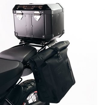 Atlas Aluminium Topcase 36L + Gepäckträger mit Beifahrergriffen Royal Enfield Himalayan 450 (ab 2024)