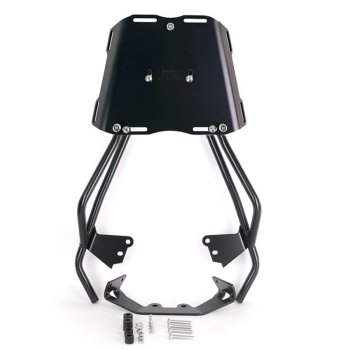 Atlas 44L Universal-Aluminium-Topcase + BMW F450GS Gepäckträger mit Soziusgriffen