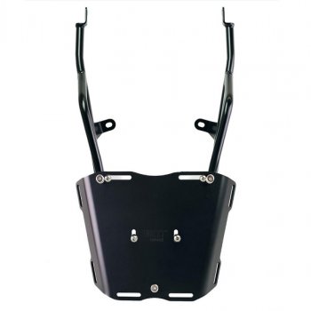 Atlas 44L Universal-Aluminium-Topcase + Royal Enfield Bear 650 Gepäckträger mit Soziusgriffen