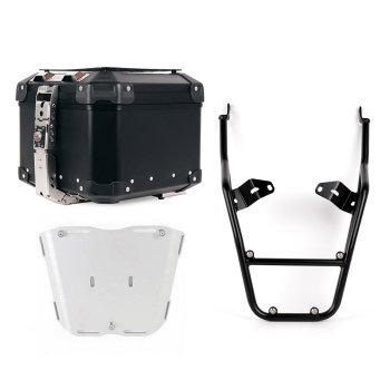 Atlas 44L Universal-Aluminium-Topcase + Heckgepäckträger mit Beifahrergriffen Triumph Street Scrambler 900 (ab 2026)