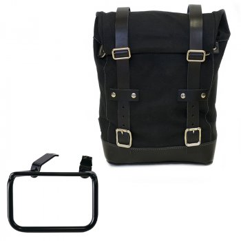 Leinentasche 10L-14L + BMW R12 G/S Rahmen rechts