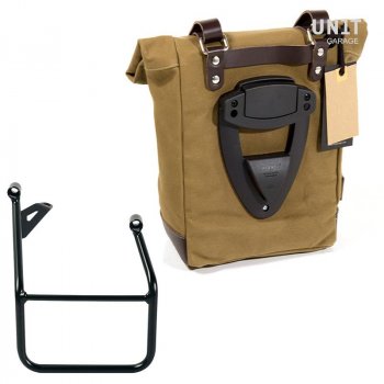 Leinentasche 10L-14L + BMW R1300GS Rahmen rechts