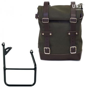 Leinentasche 10L-14L + BMW R1300GS Rahmen rechts