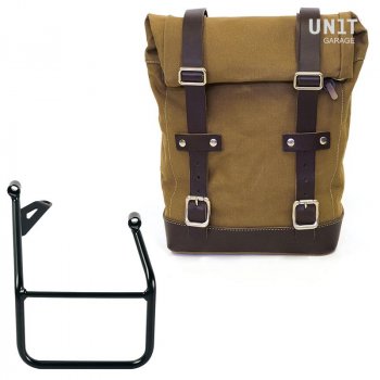 Leinentasche 10L-14L + BMW R1300GS Rahmen rechts