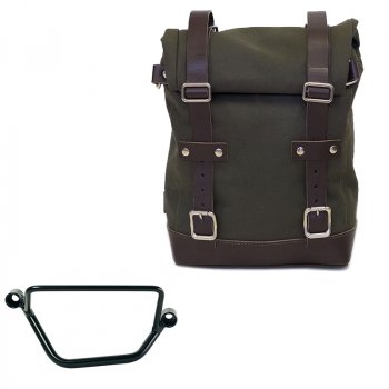 Leinentasche 10L-14L + Honda GB350S Rahmen Rechts