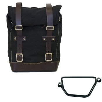 Leinentasche 10L-14L + Honda GB350S Rahmen Links