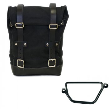 Leinentasche 10L-14L + Honda GB350S Rahmen Links