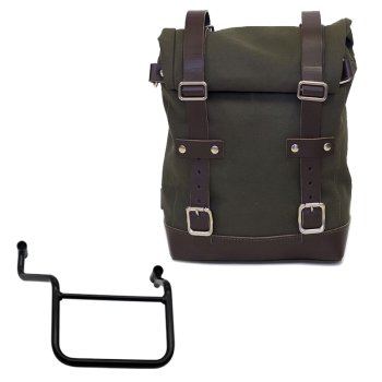 Leinentasche 10L-14L + Honda Transalp 750 (ab 2023) Rechter Rahmen