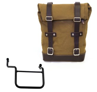 Leinentasche 10L-14L + Honda Transalp 750 (ab 2023) Rechter Rahmen
