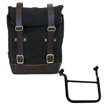 Leinentasche 10L-14L + Honda Transalp 750 (ab 2023) Rahmen Links