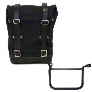 Seitentasche Canvas 10L-14L + Royal Enfield Guerrilla 450 Linker Rahmen