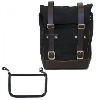 Leinentasche 10L-14L + Royal Enfield Himalayan 450 (ab 2024), rechter Rahmen