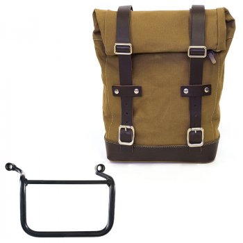 Leinentasche 10L-14L + Royal Enfield Himalayan 450 (ab 2024), rechter Rahmen