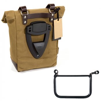 Leinentasche 10L-14L + Royal Enfield Himalayan 450 (ab 2024), Rahmen links