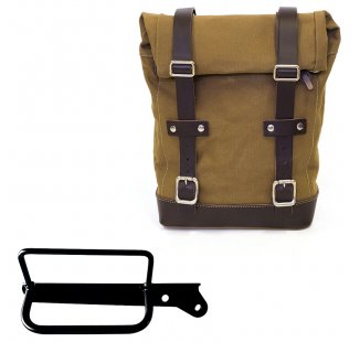 Leinentasche 10L-14L + Royal Enfield Hunter 350 Rechter Rahmen