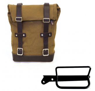 Leinentasche 10L-14L + Royal Enfield Hunter 350 Linker Rahmen
