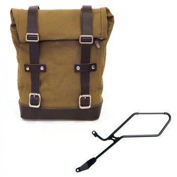 Leinentasche 10L-14L + Triumph Bonneville Bobber Linker Rahmen