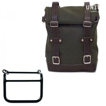 Leinentasche 10L-14L + Rechter Hilfsrahmen Triumph Scrambler 1200 XC_XE (ab 2019)