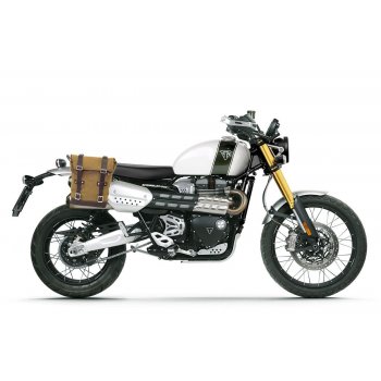 Leinentasche 10L-14L + Rechter Hilfsrahmen Triumph Scrambler 1200 XC_XE (ab 2019)