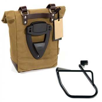 Seitenkoffer Canvas + linker Rahmen BMW CE 04