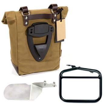 Canvas Seitentasche + rechter Hilfsrahmen Ducati Desert Sled