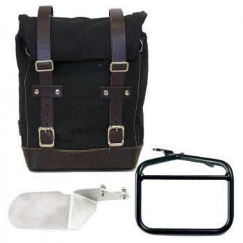 Canvas Seitentasche + rechter Hilfsrahmen Ducati Desert Sled