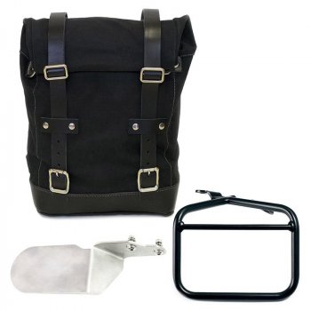 Canvas Seitentasche + rechter Hilfsrahmen Ducati Desert Sled
