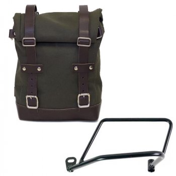 Canvas-Seitentasche + Rahmen Kawasaki Z650RS - Z900RS Links