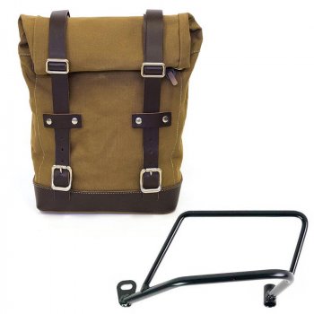 Canvas-Seitentasche + Rahmen Kawasaki Z650RS - Z900RS Links