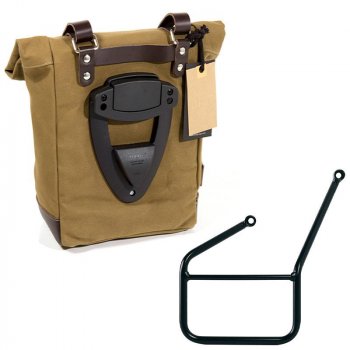 Seitentasche Canvas + linker KTM-Hilfsrahmen