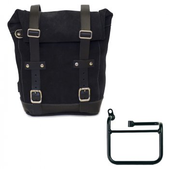 Ledertasche Crust 10L-14L + BMW CE 02 Linkes Fahrgestell