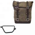 Ledertasche Crust 10L-14L + Honda GB350S Rahmen Rechts