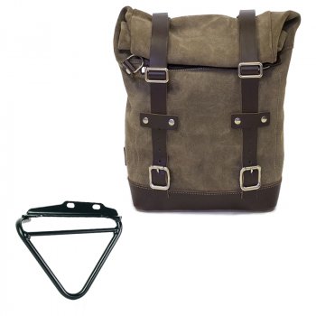 Ledertasche Crust 10L-14L + Husqvarna 125-250-401 (ab 2024) Rahmen rechts 