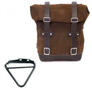 Ledertasche Crust 10L-14L + Husqvarna 125-250-401 (ab 2024) Rahmen rechts 