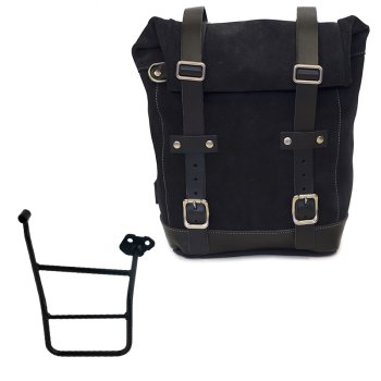 Ledertasche Crust 10L-14L + KTM 1290/1390 Super Adventure S-R rechter Rahmen