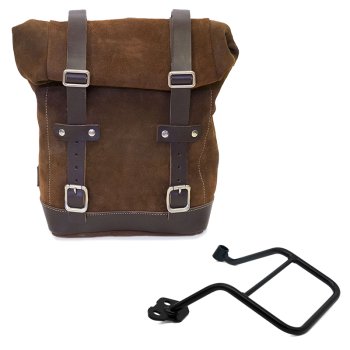Ledertasche Crust 10L-14L + KTM 1290/1390 Super Adventure S-R Linker Rahmen