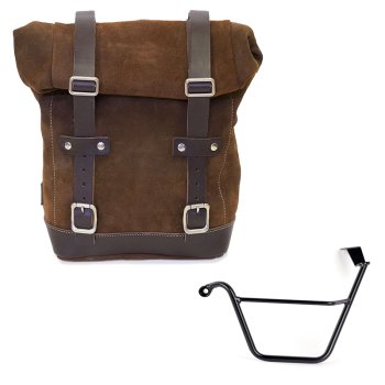Ledertasche Crust 10L-14L + Triumph Street Scrambler 900 (ab 2026) Linker Rahmen