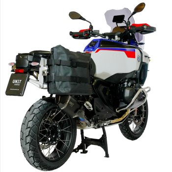 Khali TPU Seitentasche 35L - 45L + Rechte Aluminiumplatte BMW R1300GS ADV