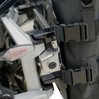 Khali TPU Seitentasche 35L - 45L + Rechte Aluminiumplatte BMW R1300GS ADV