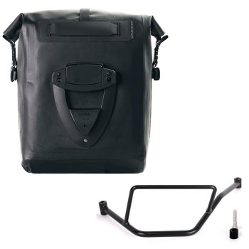 Khali Seitentasche in TPU + BMW F450GS Rahmen links